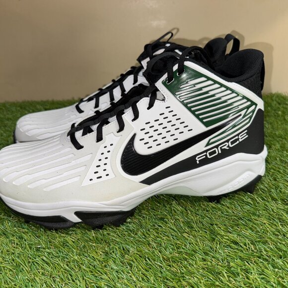 Nike Force Savage Pro 3 Shark P PE Football Cleats 13.5 White Green FJ8163-107 main image 10